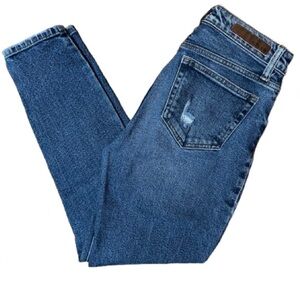 Cello Blue Distressed Denim Jeans Size 3